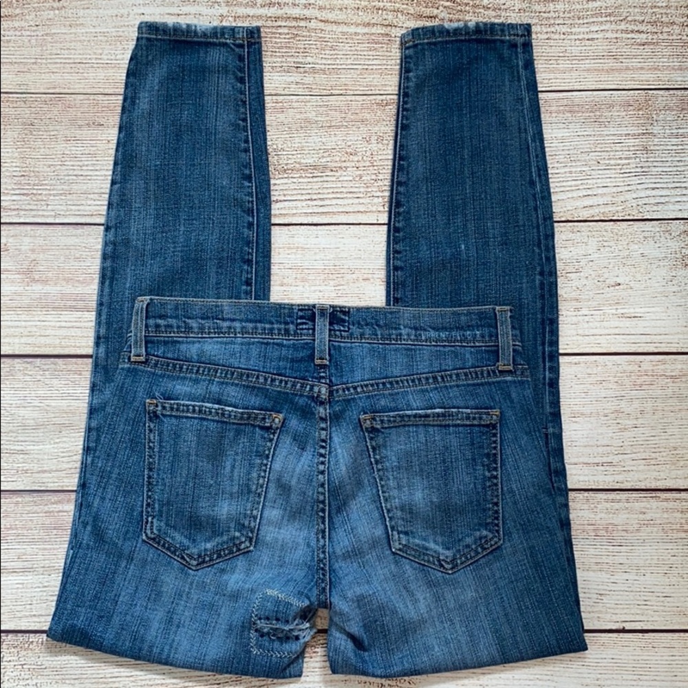 Current Elliott The Stiletto Patchwork Jeans - image 3